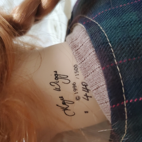 KAYE WIGGS 24 PORCELAIN DOLL - Picture 10 of 16